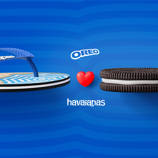 imagem sobre Casamento de
Oreo e Havaianas