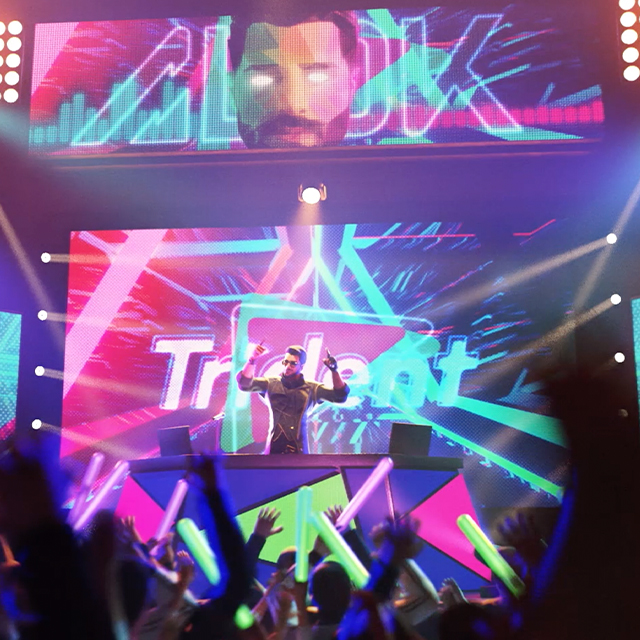 imagem sobre DJ Alok +
TridentXSenses