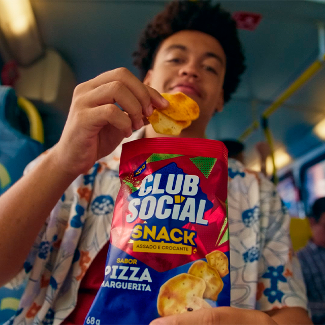 imagem sobre Club Social apresenta "Pancadão de Sabor" para linha snack